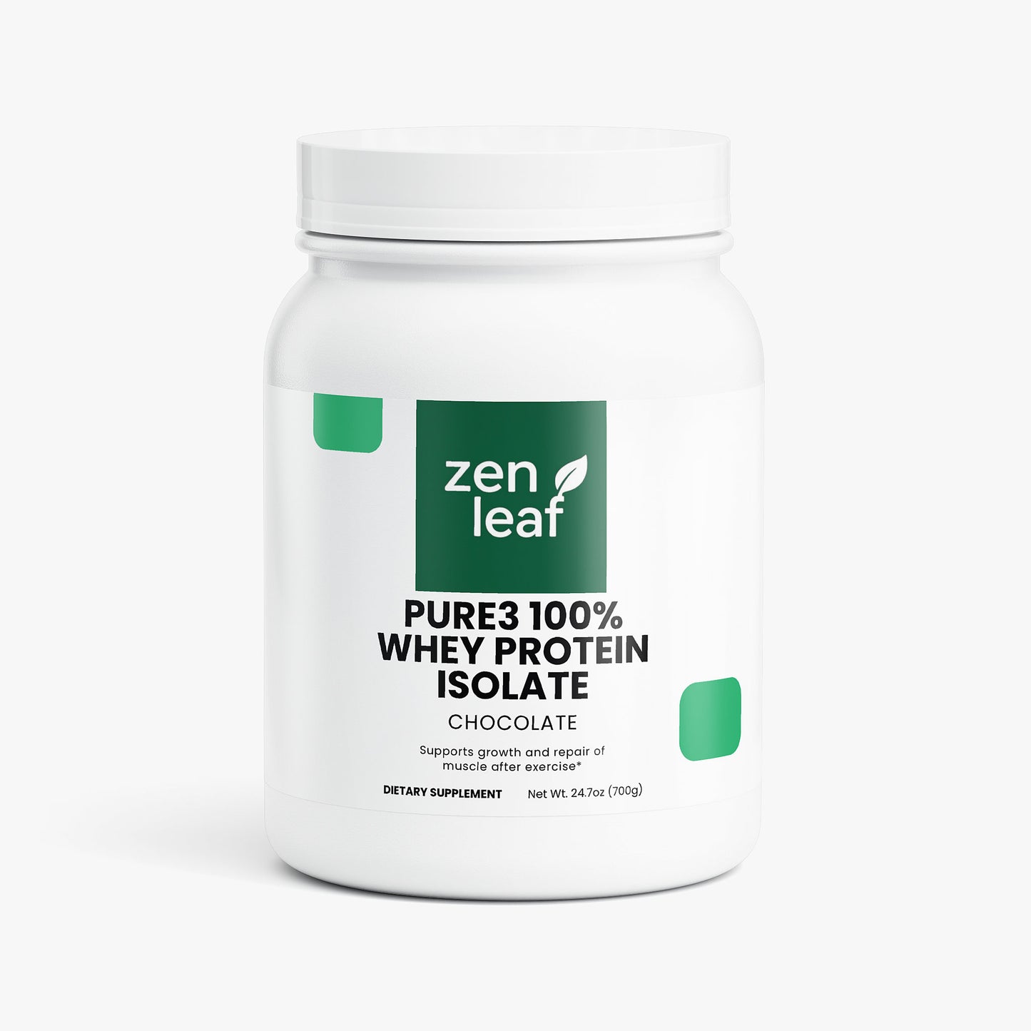 Pure3 100% Whey Protein Isolate (Chocolate)