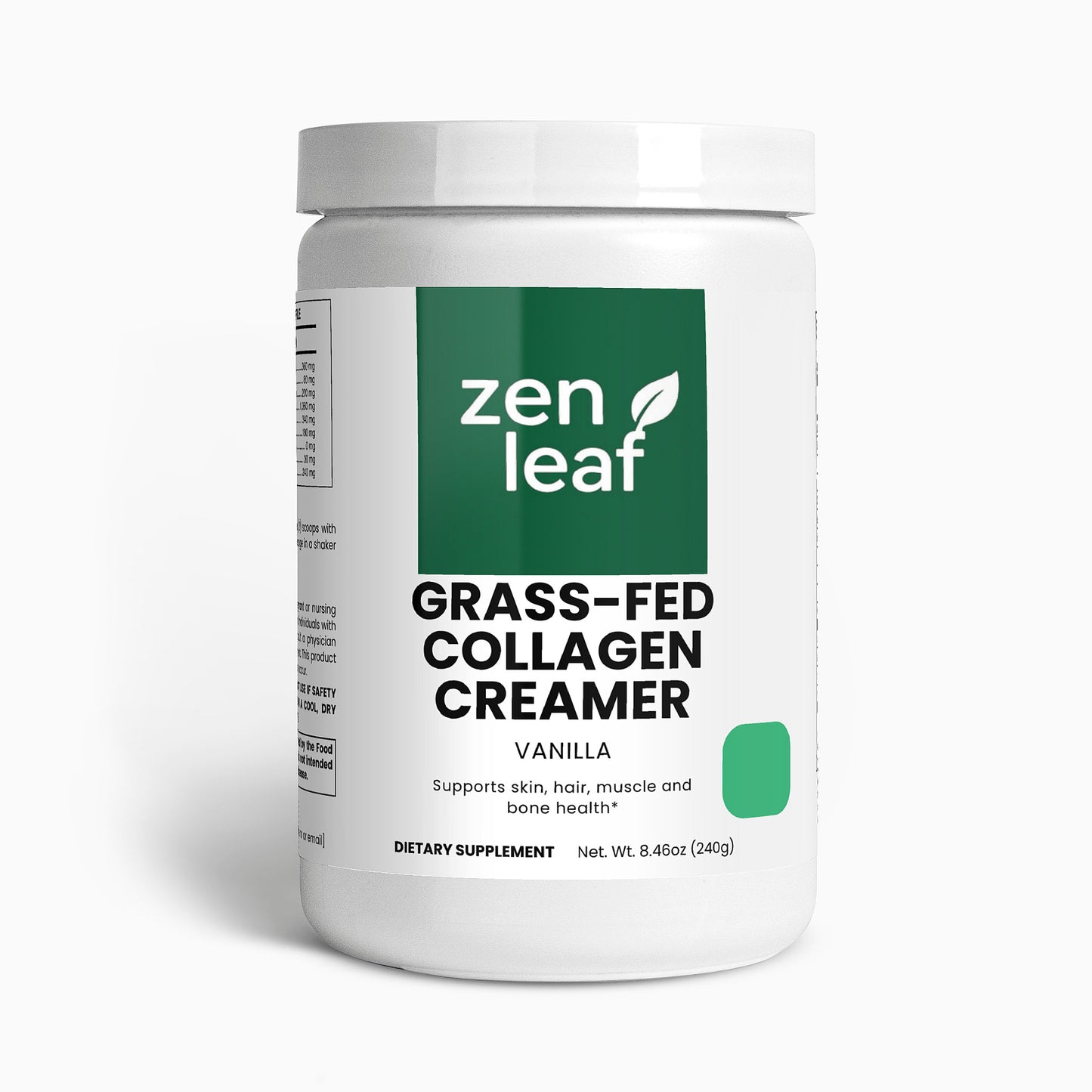 Grass-Fed Collagen Creamer (Vanilla)